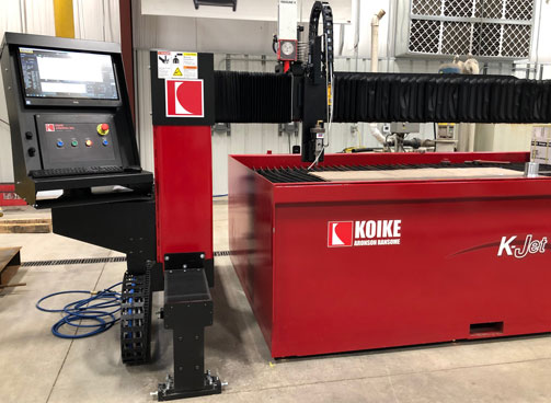 KOIKE-WATERJET-SMALL-FORMAT-CUTTING-TABLE