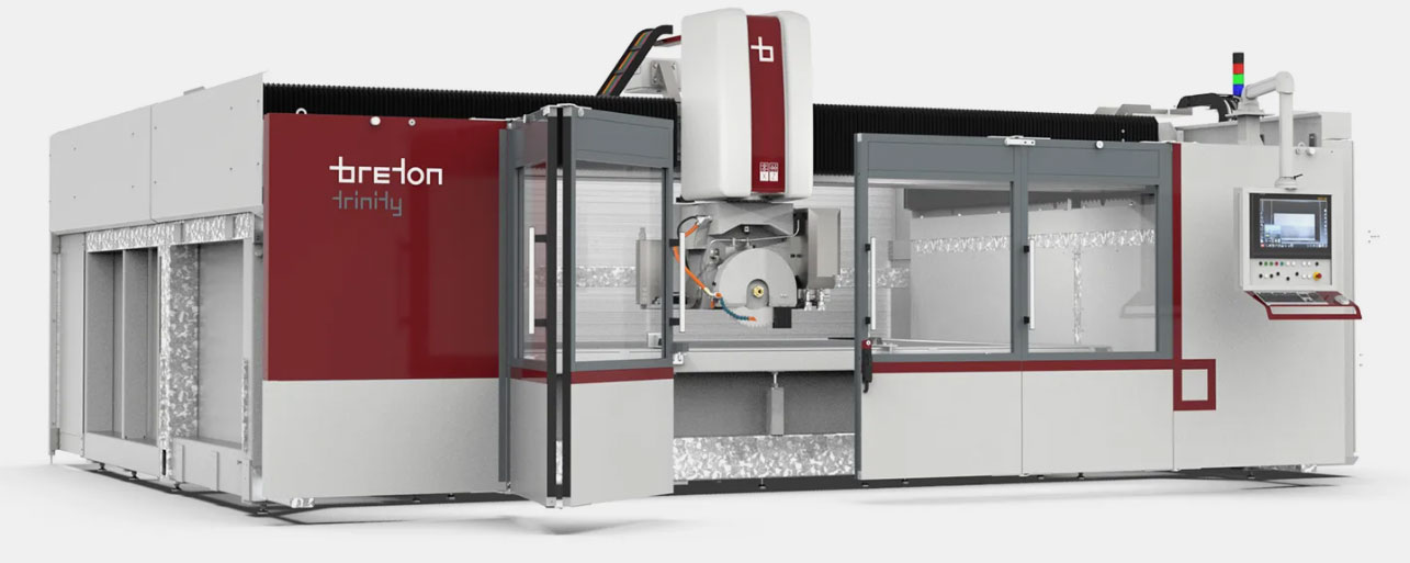 Breton Trinity Sawjet machine