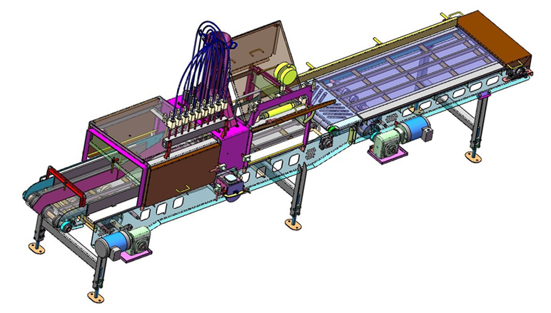 HEINZEN HYDROBLADE Produce Slitter