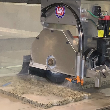 KMT Waterjet northwood raptor sawjet combination machine