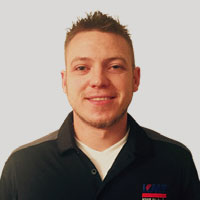 headshot of Kyle Steele KMT Waterjet service technician