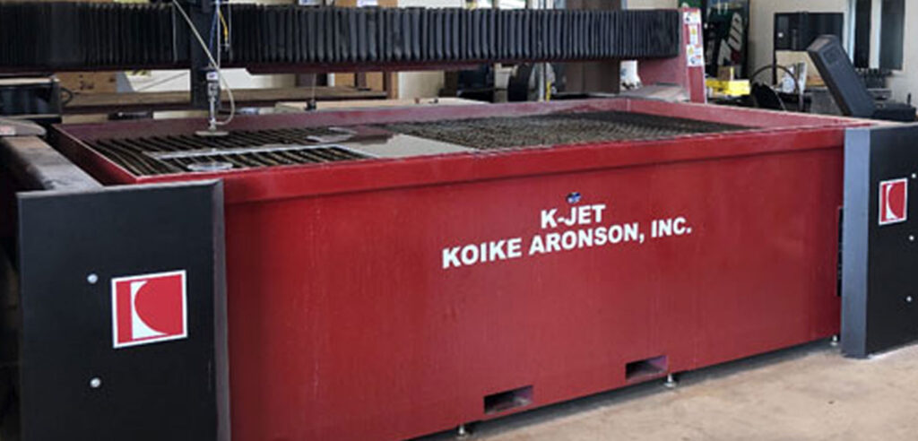 Koike K-Jet Waterjet Cutting Table