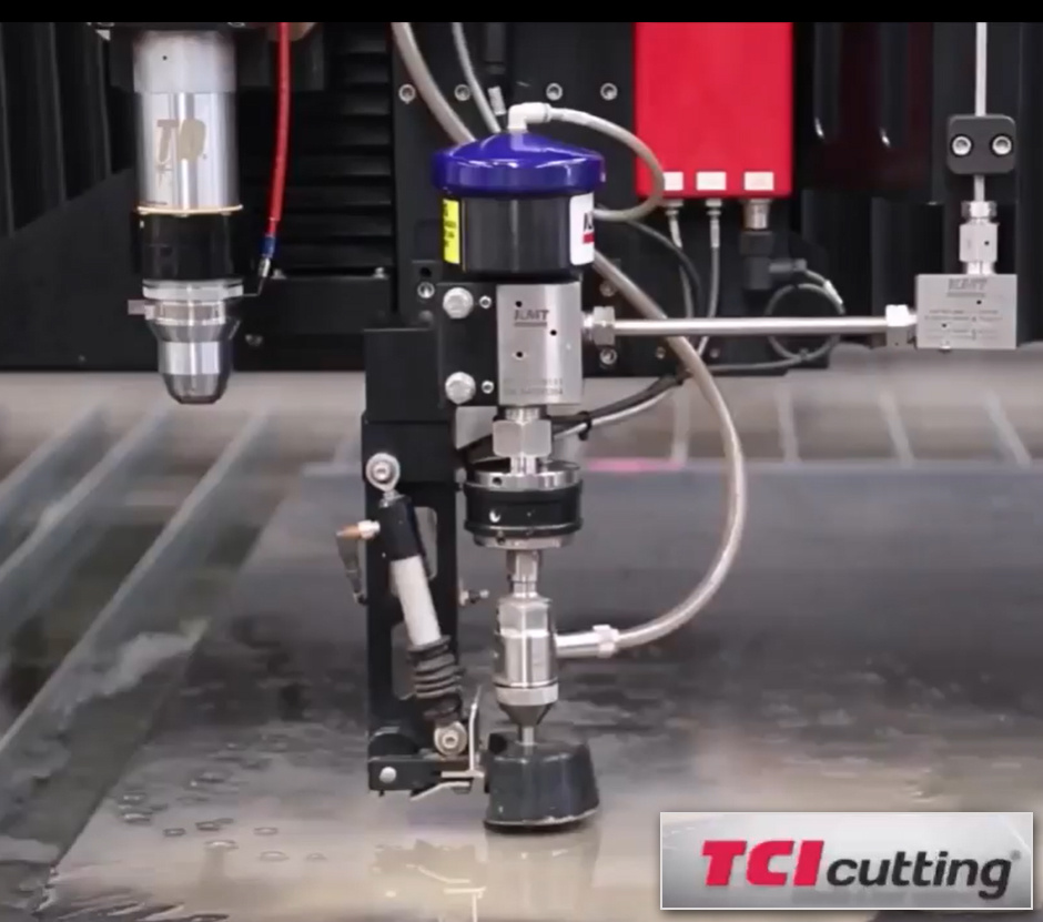 TCI Waterjet plasma combination machine