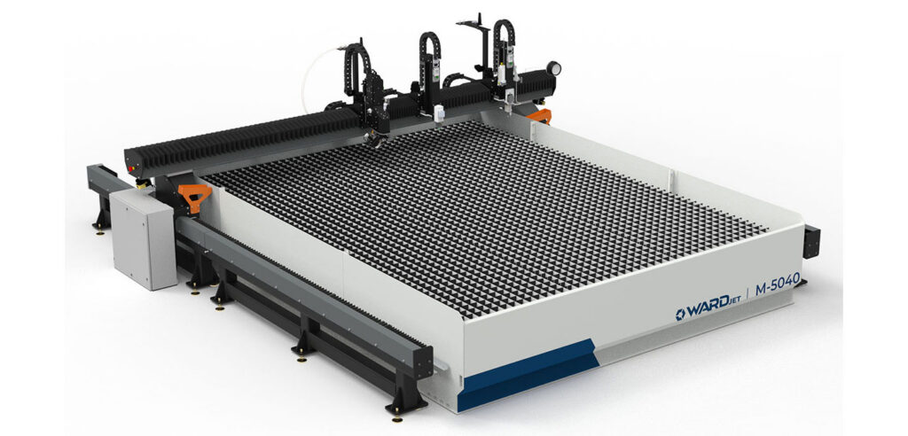WARDJET M-Series Abrasive Waterjet - Large Format, Swift and Modular