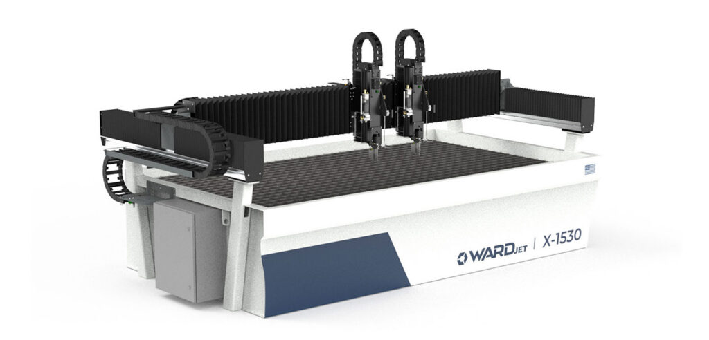 WARDJET X-Series Abrasive Waterjet - Modular, Precise and Versatile